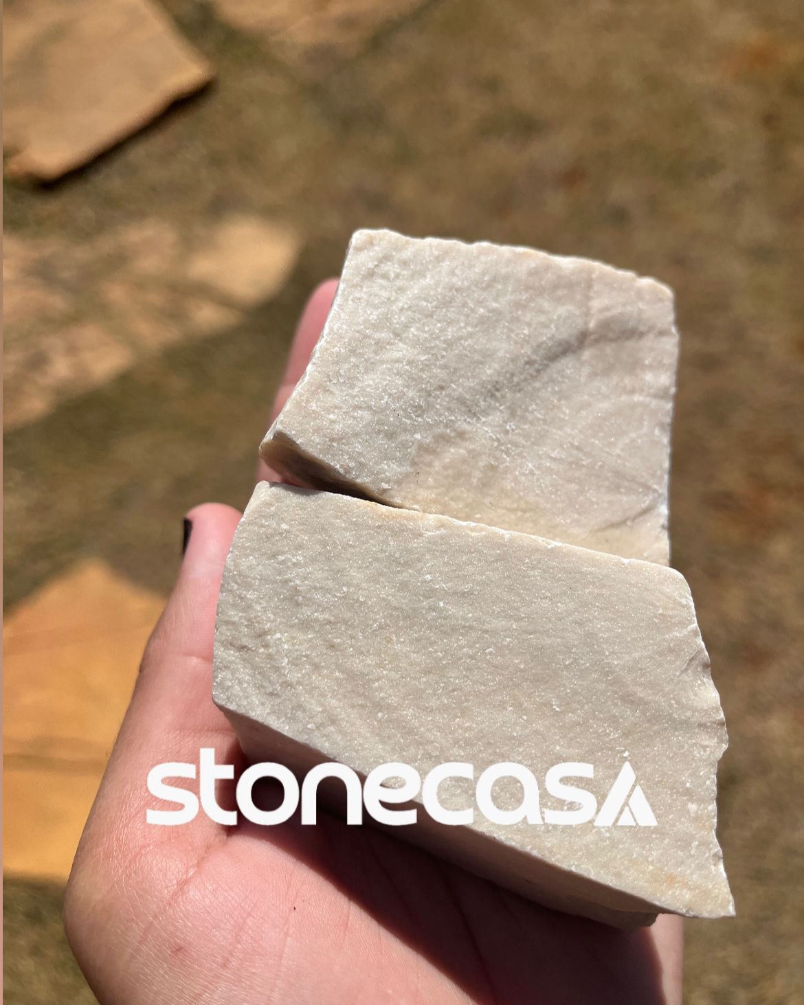 Pedra Portuguesa Bege ou Creme